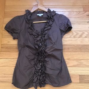Anne Taylor LOFT button down